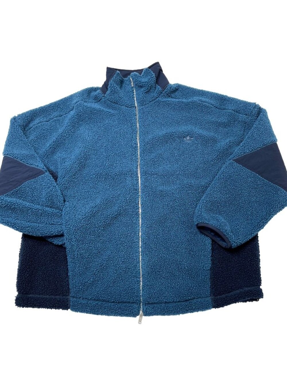 Adidas Adams Blvd Fleece Jacket in Collegiate Navy